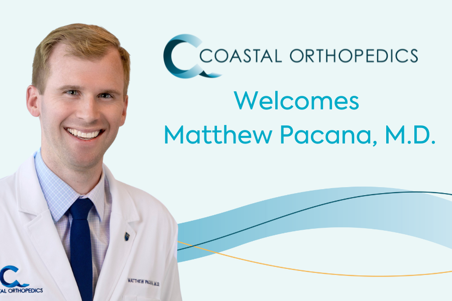Coastal Orthopedics Welcomes Matthew Pacana, M.D.