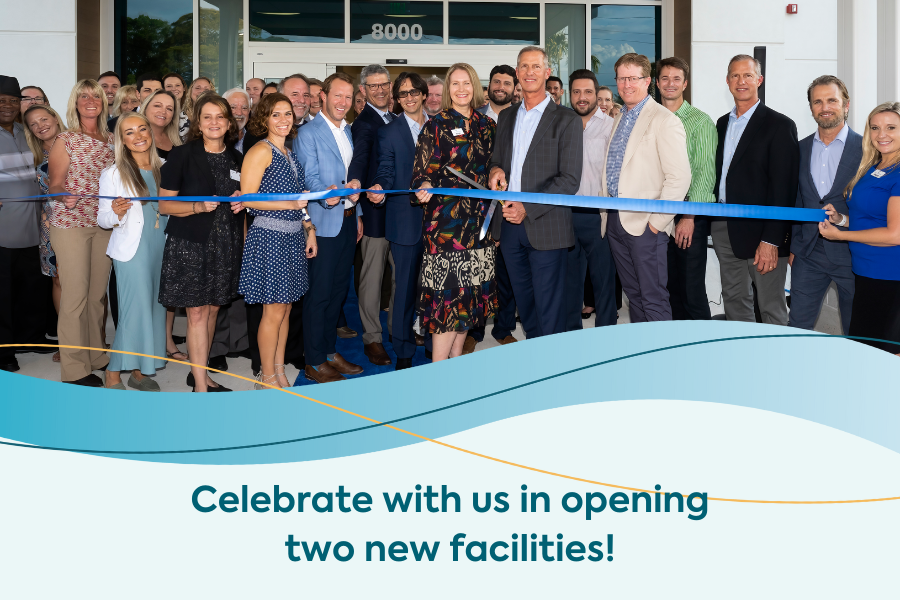 Celebrate with us in opening tow new facilities