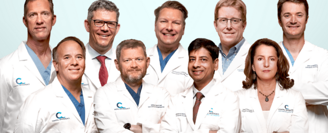 Back Row: Dr. Alan Valadie, Dr. David Cashen, Dr. Douglas Constant, Dr. Steven Schafer, Dr. Eric Sundberg Front Row: Dr. Richard Bundschu, Dr. Gennady Gekht, Dr. Avinash Kumar, Dr. Laura Ottaviani