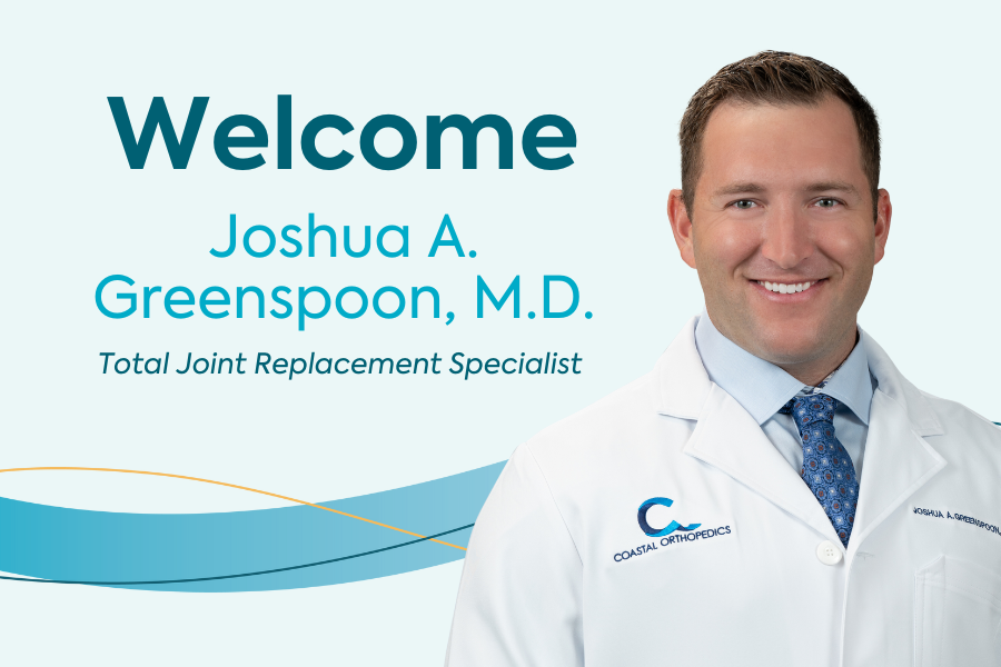 Welcom Joshua A. Greenspoon, M.D. - Total Joint Replacement Specialist