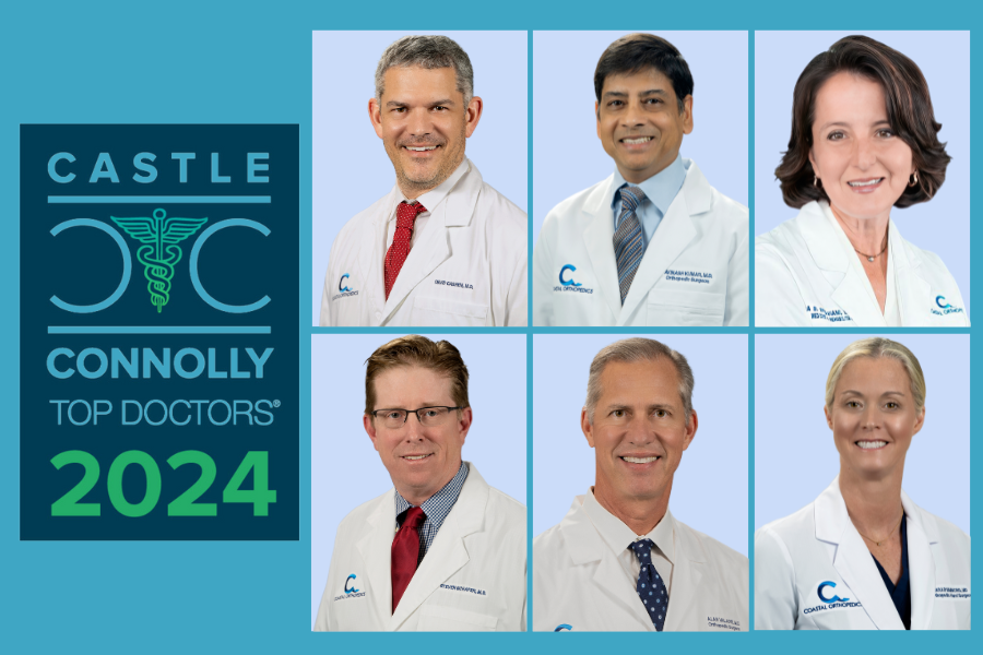 Castle Connolly Top Doctor Award 2024 Coastal Orthopedics