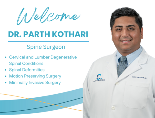 Coastal Orthopedics Announces New Spine Surgeon Joining Group