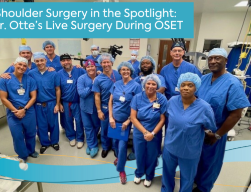 Shoulder Surgery in the Spotlight: Dr. Otte’s Live Surgery During OSET