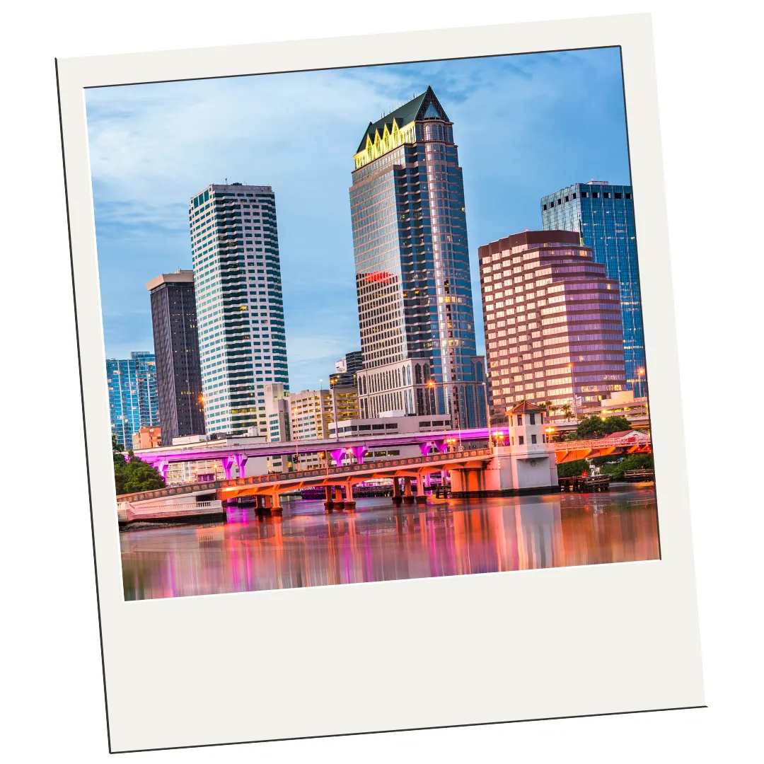 1 Framed cityscape