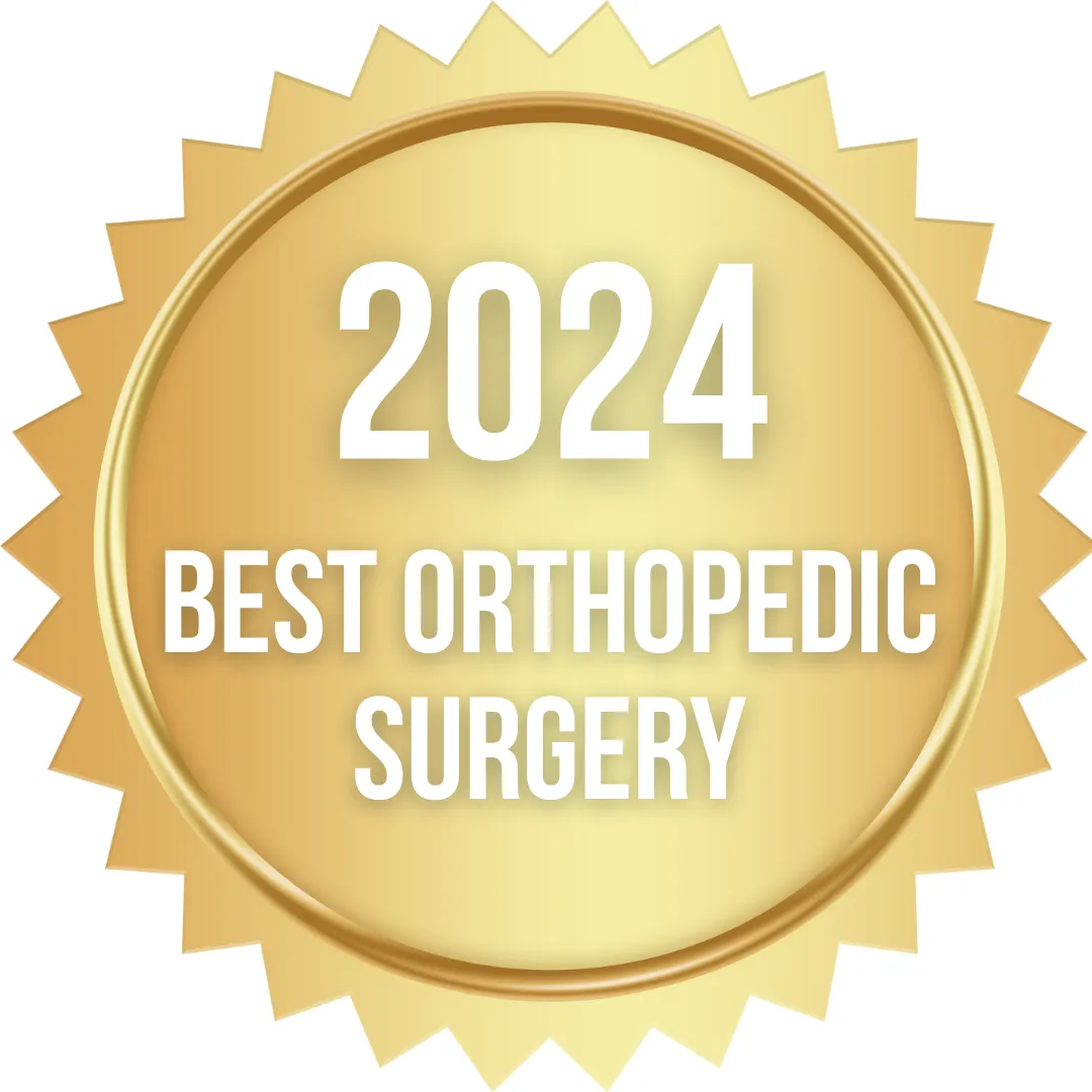 2024 Best Orthopedic Surgery award badge
