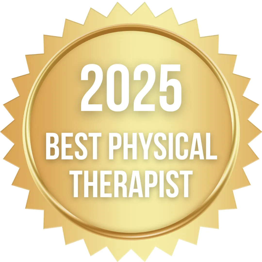 2025 Best Physical Therapist award badge